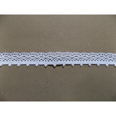 Pamut szélcsipke, fehér 1 cm sz.