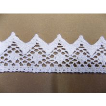 Pamut szélcsipke fehér 4 cm sz.