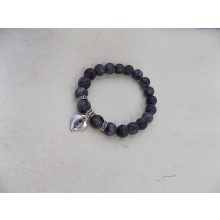 Férfi ásványkarkötő, valentin napi ajándék 