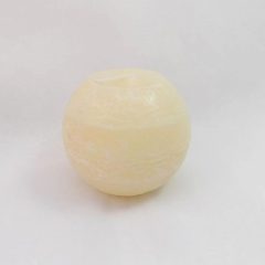 Gyertya golyó , krém ∅:8cm  ( 4 )