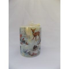   Átvilágítós gyertya "Ambiente" Ø:12x10cm  ( 1 )+