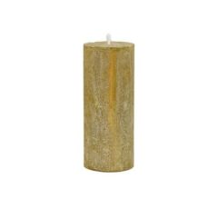 Rusztikus adventi gyertyák (4db) 5x12cm