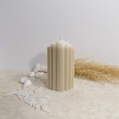 Egyedi, különleges formájú gyertya 11,5x6x4 cm