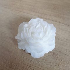 Paeonia gyertya fehér színű  ∅:8x3,5cm