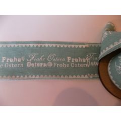 Húsvéti/tavaszi dekorszalag 6cm