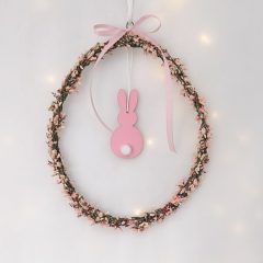 Húsvéti falidísz, ginestrával 25x20 cm