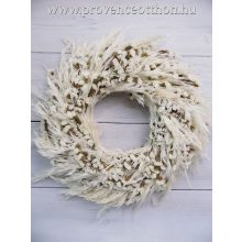 Nyári koszorú/ajtódísz, természetes ∅:40-47cm