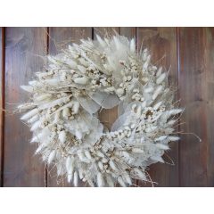 Nyári koszorú száraznövényekből ∅:45cm