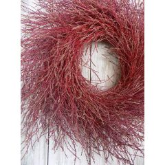 Extra méretű őszi koszorú, természetes 50-65cm