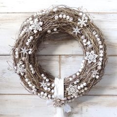 Karácsonyi ajtódísz/kopogtató  Ø:36  /k1/