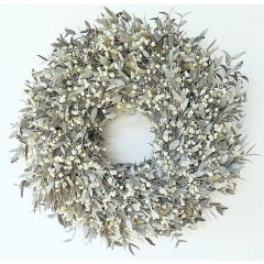   "Shabby chic" ajtódísz/falidísz természetes ∅:45cm 