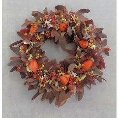 Őszi koszorú, természetes. ∅:45cm