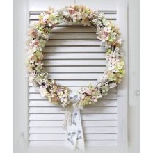 Ajtódísz/falidísz selyemvirág ∅:38cm