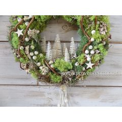 Karácsonyi ajtódísz Ø:33 cm  /k1/