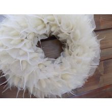 Koszorú/ajtódísz, természetes  ∅:35cm