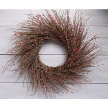 Ajtódísz/falidísz természetes,  ∅:40-50cm