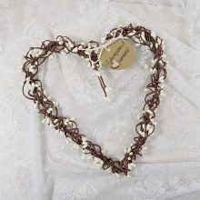 Bogyós szív díszdobozban 22x22cm