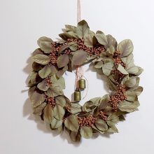 Eukaliptusz koszorú, ajtódísz ∅:38-39 cm