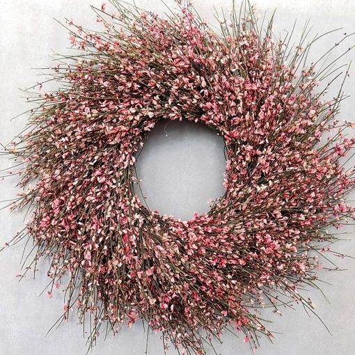 Nagy ginestra koszorú, természetes. ∅:50-55 cm 
