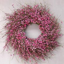 Nagy ginestra koszorú, természetes. ∅:50 cm