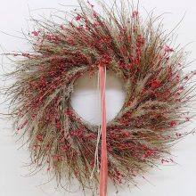 Természetes ajtódísz, ginestrával ∅:50-55cm
