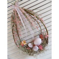 Többféle RENDELHETŐ húsvéti ajtódísz, természetes. 