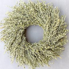 Nyári len/zab koszorú ∅:45-50 cm