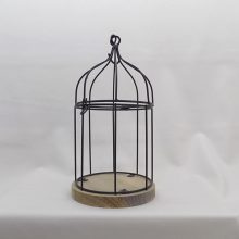 Kalitka fekete,  fém /fa Ø:12-13 x 25  /k2/