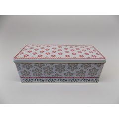 Karácsonyi sütis fémdoboz 10x24x8 /k1/+