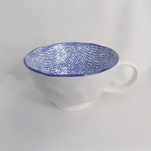Óriás porceláncsésze/műzlistál 13x8   /k2/