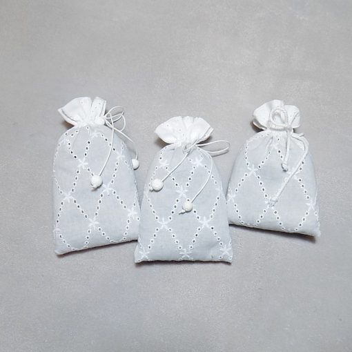 Levendulazsákok madera csipkéből  [3 méret]