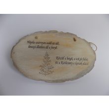 Táblácska 20x15 cm (kétoldalas)