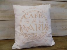 Díszpárna Cafe de Paris 31x35
