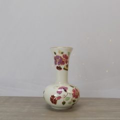Fajansz váza pillangós 15x7cm
