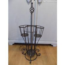 Kovácsoltvas ernyőtartó 86x38x32