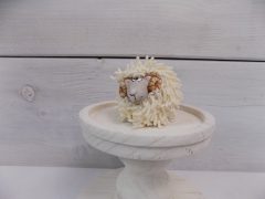 Kerámia bárány fonalbundás6x5x5    /k2/