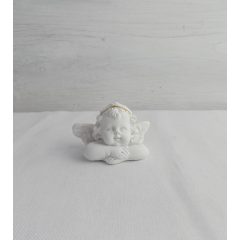 Angyal dekoráció, könyöklő  6x4cm  /k3/