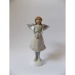 Angyal kerámia, álló 16,5x8,5  /k2/+