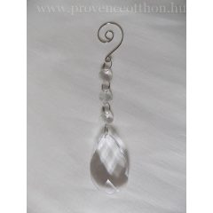 Acryl dekor függő 17x4 (k8)+