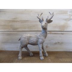 Rusztikus szarvas figura 26x20+ /2/