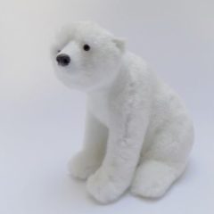 Jegesmedve fehér műszörme ( 2 féle )