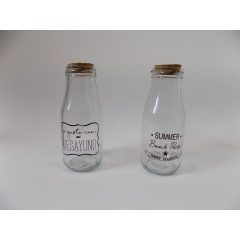 Kis üveg parafadugóval 2db-os szett  6x15 (k1 )+