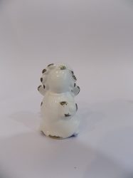 Porcelán angyal 8x4-6cm  /k3/