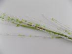 Selyemvirág, zöld/fehér  bogyós  ág 60-90  (k1)