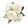 Selyemvirág csokor, peonia körömvirággal , törtfehér 31cm /k3/+